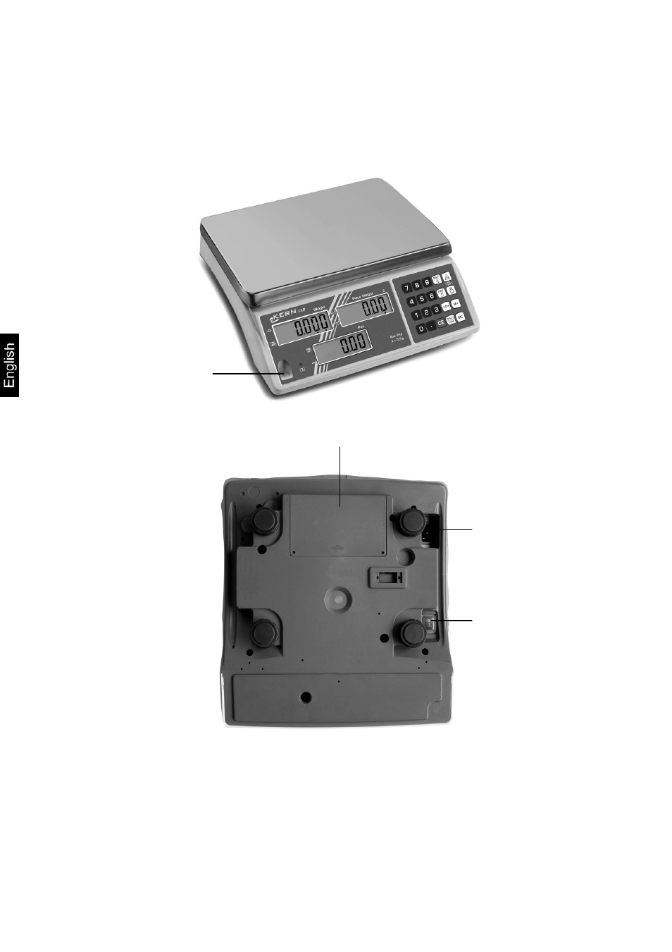 3 appliance overview | KERN & SOHN CXP Version 1.7 User Manual | Page 8 / 54