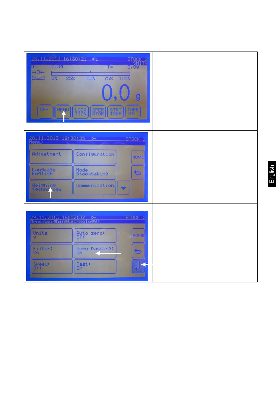 11 activation / deactivation of zero passing | KERN & SOHN FKA 60K-4 User Manual | Page 33 / 45