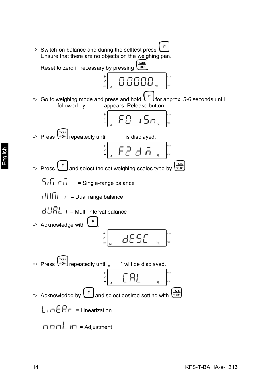 KERN & SOHN IFS 300K-3 User Manual | Page 14 / 52