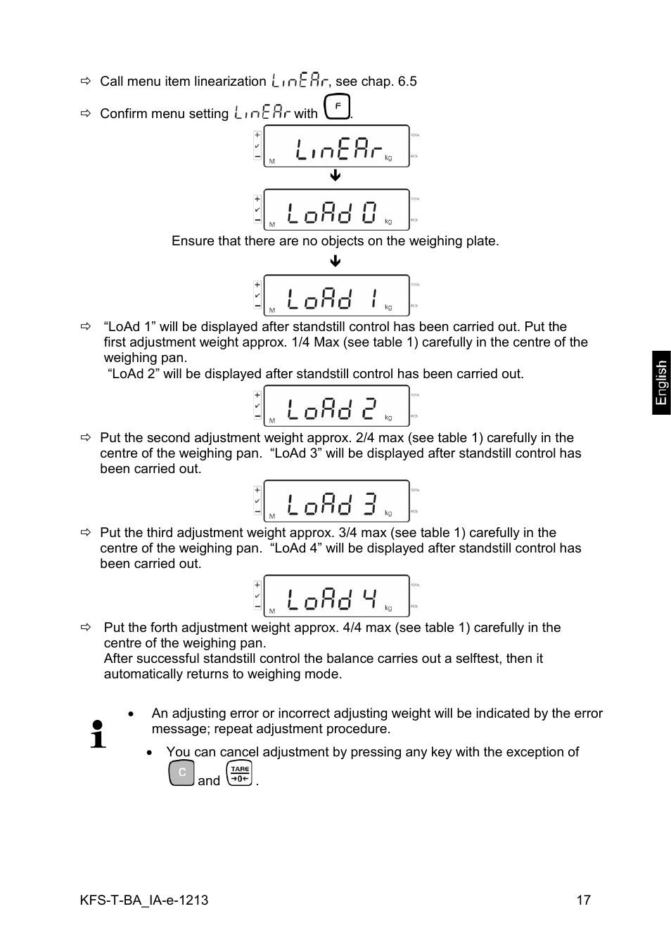 KERN & SOHN IFS 300K-3 User Manual | Page 17 / 52