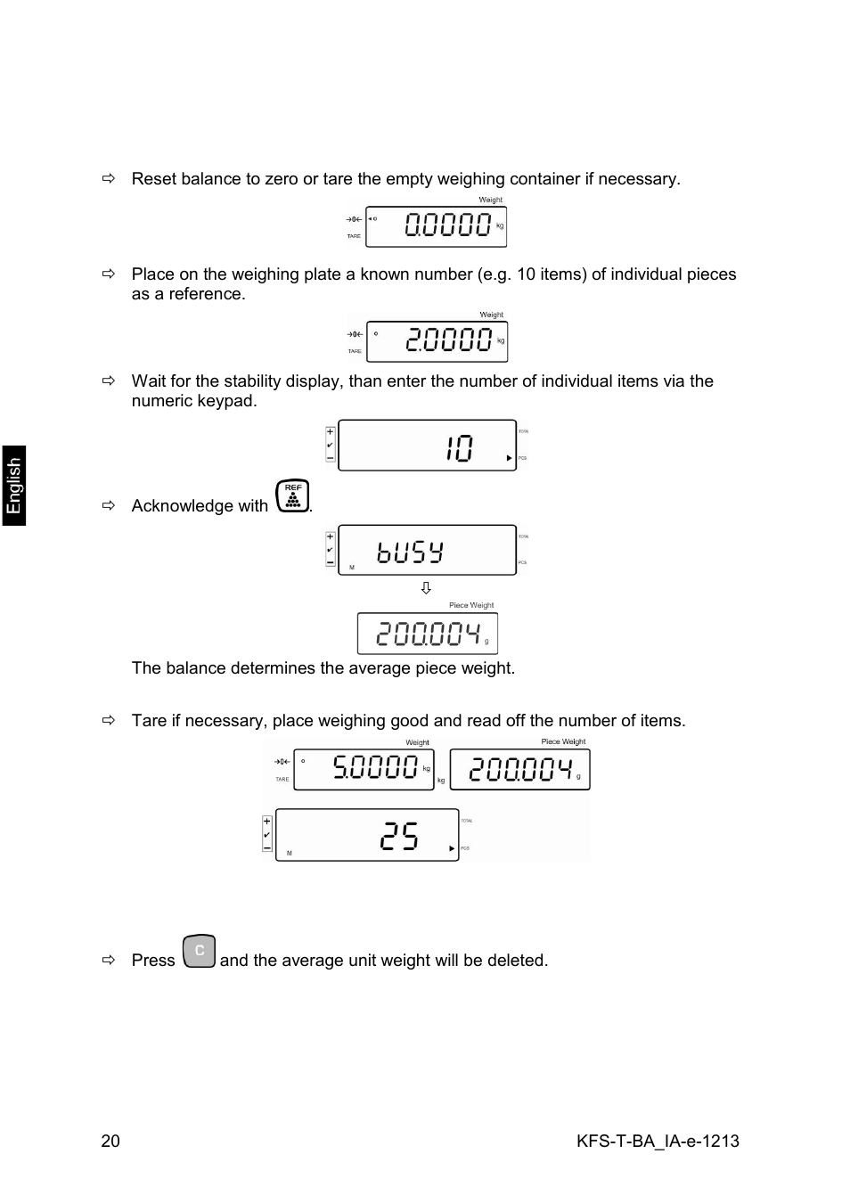 KERN & SOHN IFS 300K-3 User Manual | Page 20 / 52