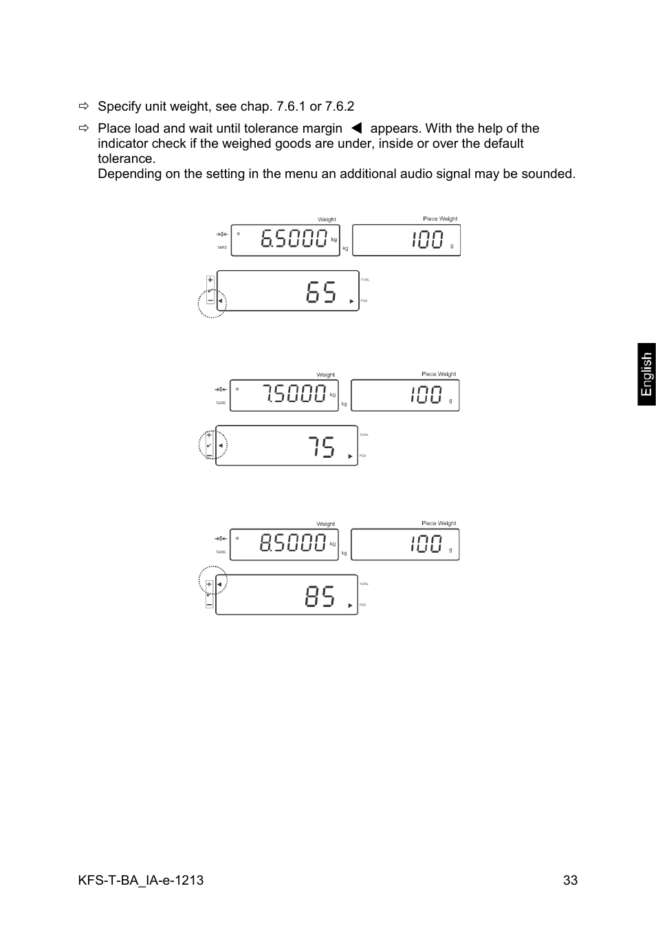 KERN & SOHN IFS 300K-3 User Manual | Page 33 / 52