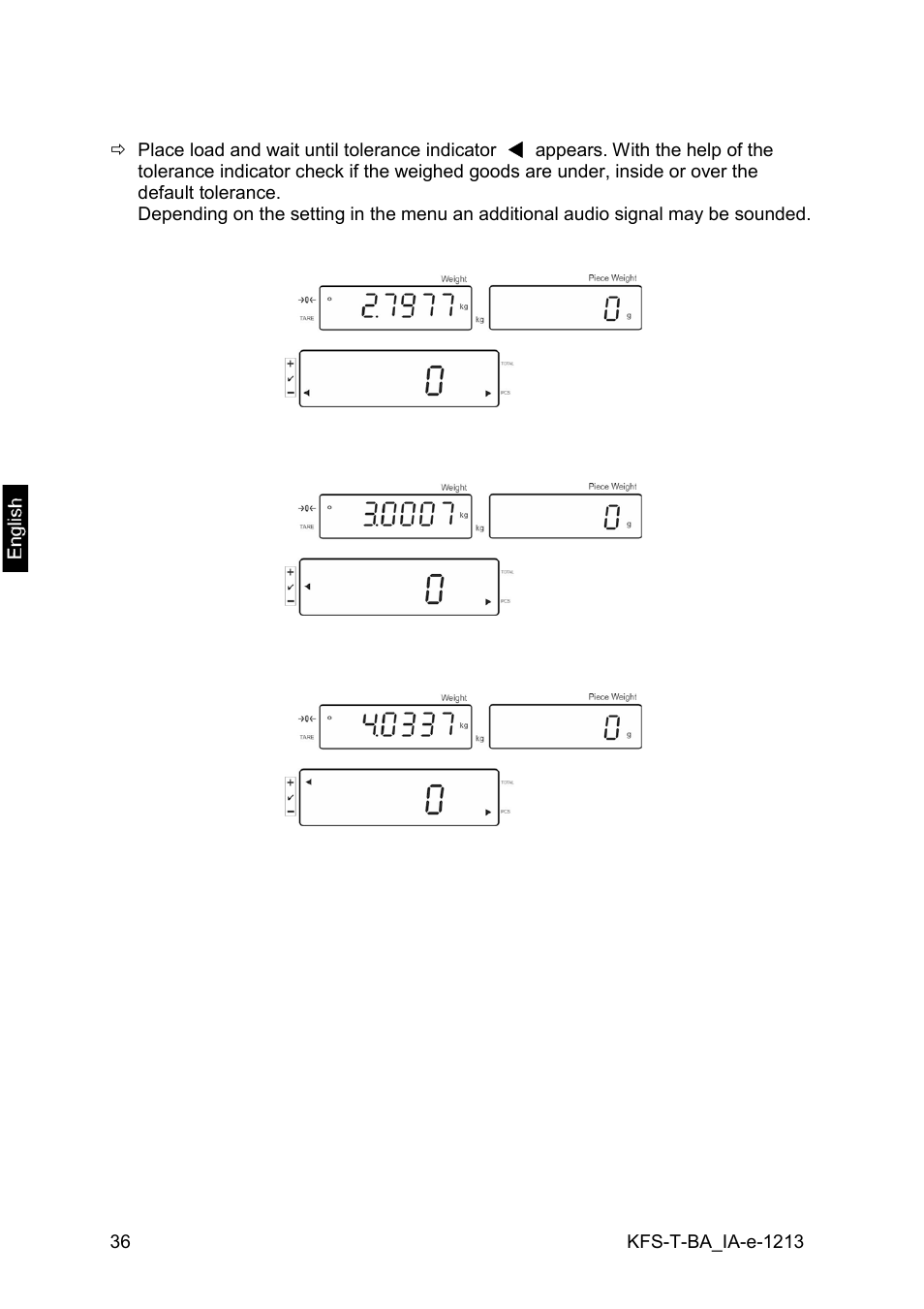 KERN & SOHN IFS 300K-3 User Manual | Page 36 / 52