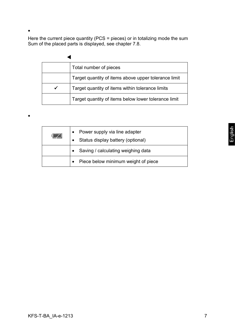 KERN & SOHN IFS 300K-3 User Manual | Page 7 / 52