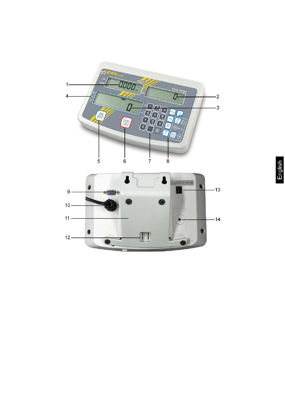 2 appliance overview | KERN & SOHN KFS-TM User Manual | Page 5 / 54