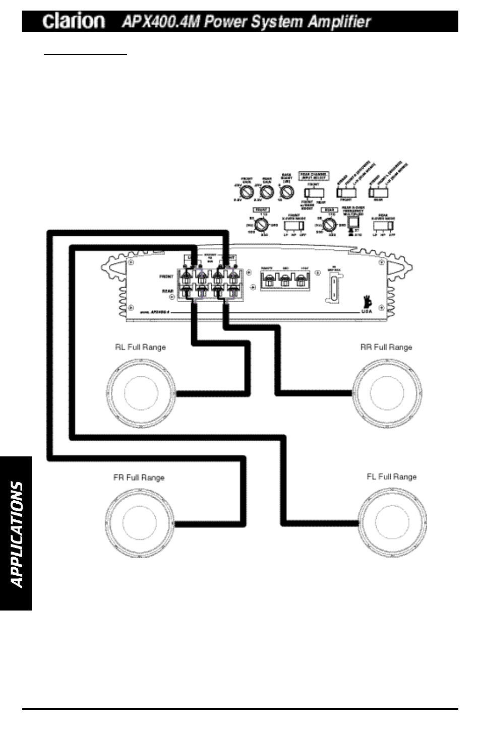 Clarion APX400 User Manual | Page 6 / 16