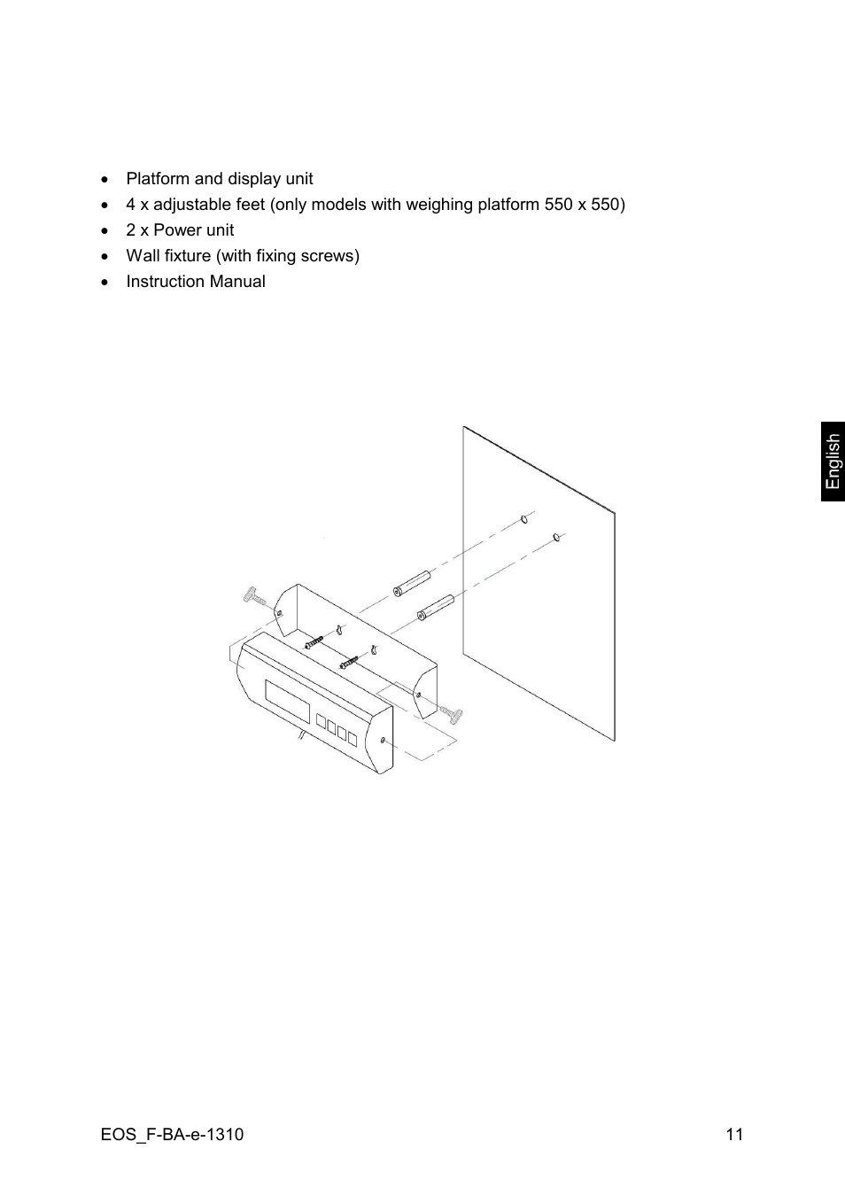 KERN & SOHN EOB F User Manual | Page 11 / 27