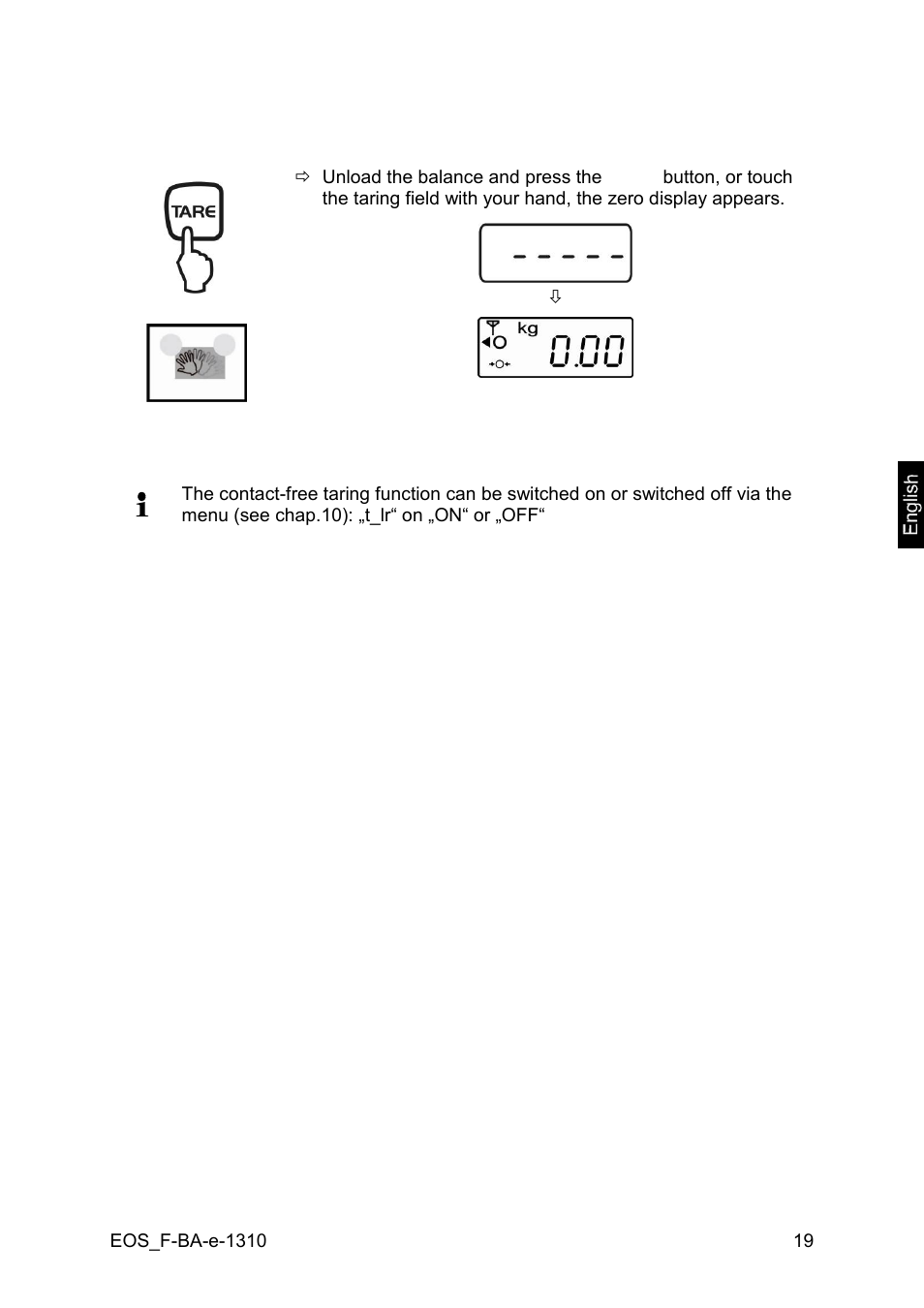 KERN & SOHN EOB F User Manual | Page 19 / 27