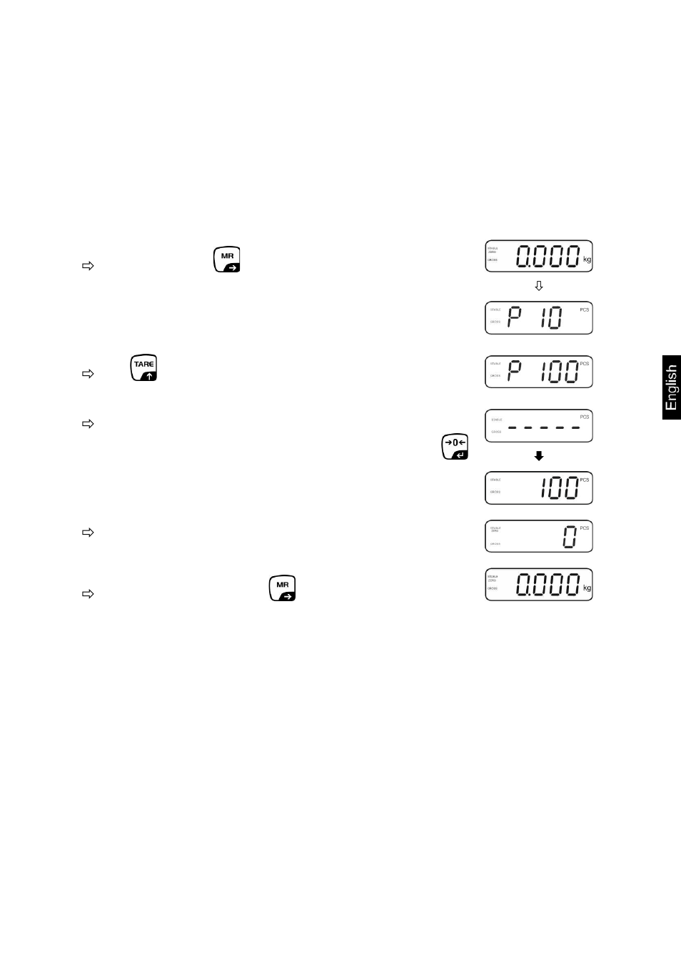 10 parts counting | KERN & SOHN KFN-TM User Manual | Page 35 / 71