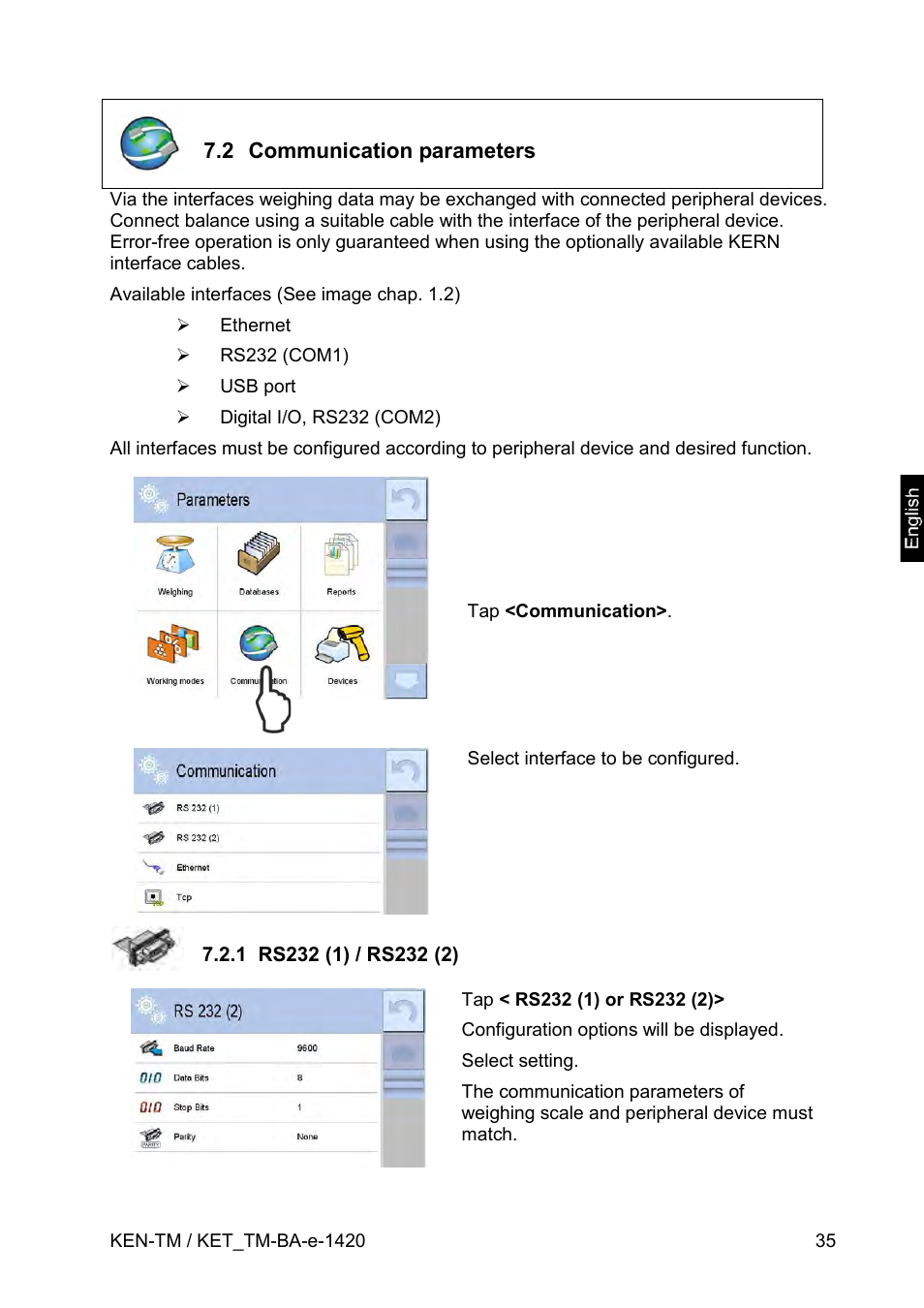 KERN & SOHN KET-TM User Manual | Page 35 / 223