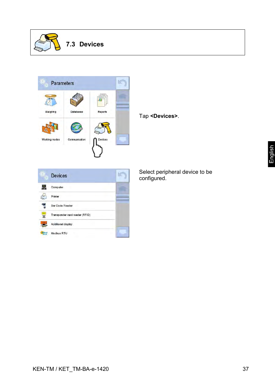 KERN & SOHN KET-TM User Manual | Page 37 / 223