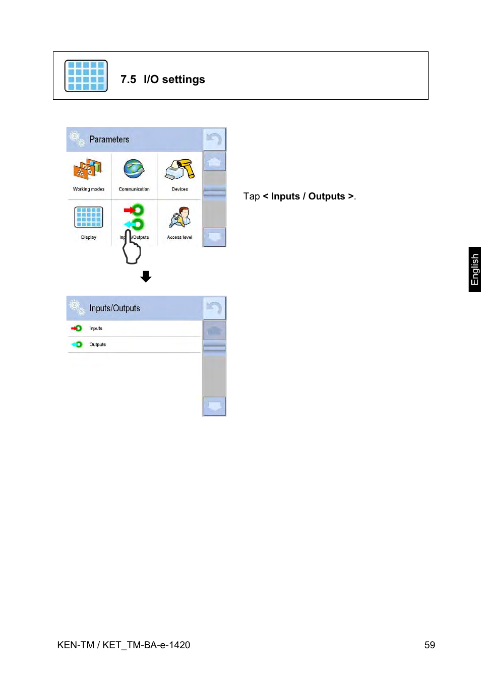 KERN & SOHN KET-TM User Manual | Page 59 / 223