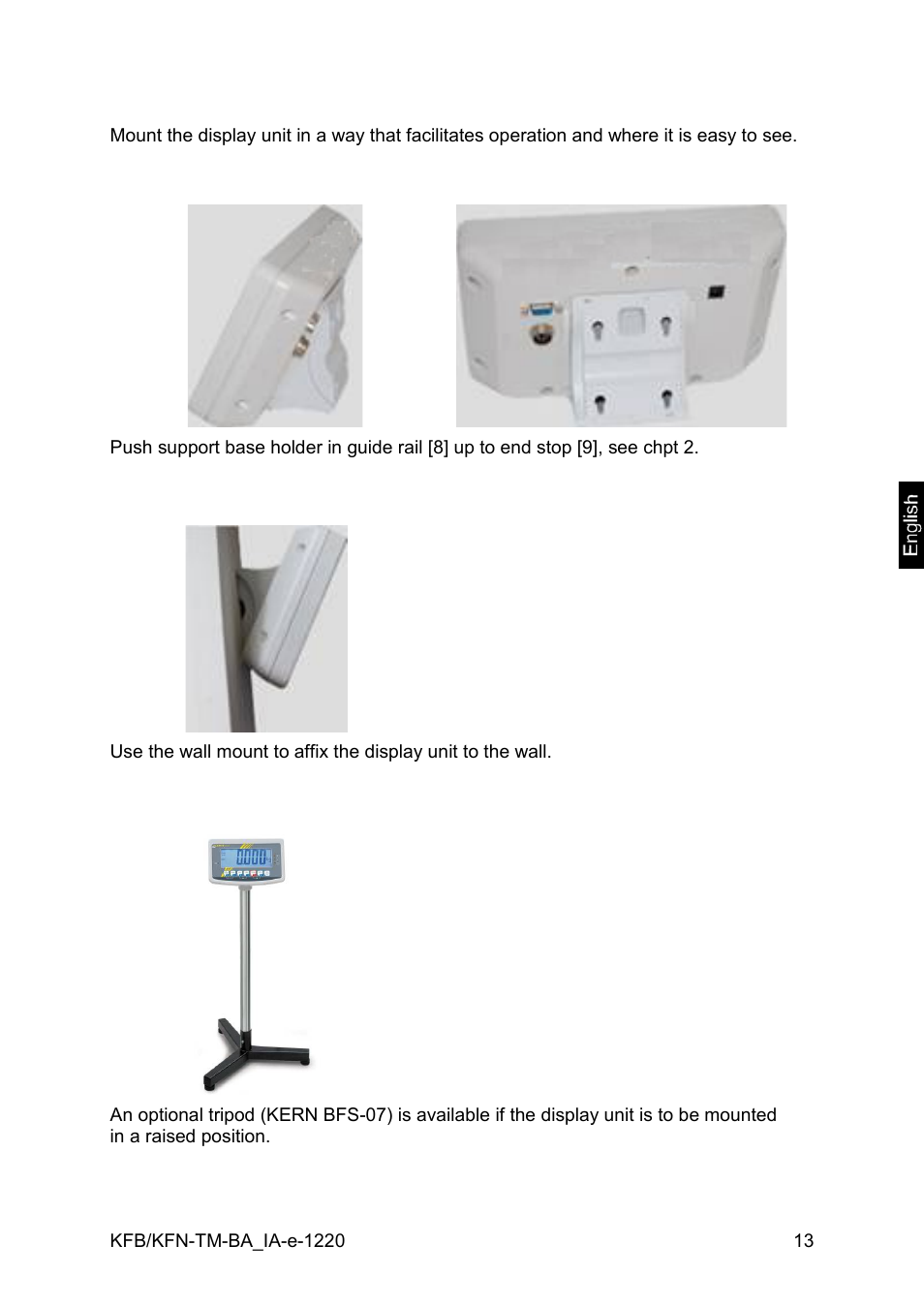 6 placing | KERN & SOHN FA 6T-3M User Manual | Page 13 / 83