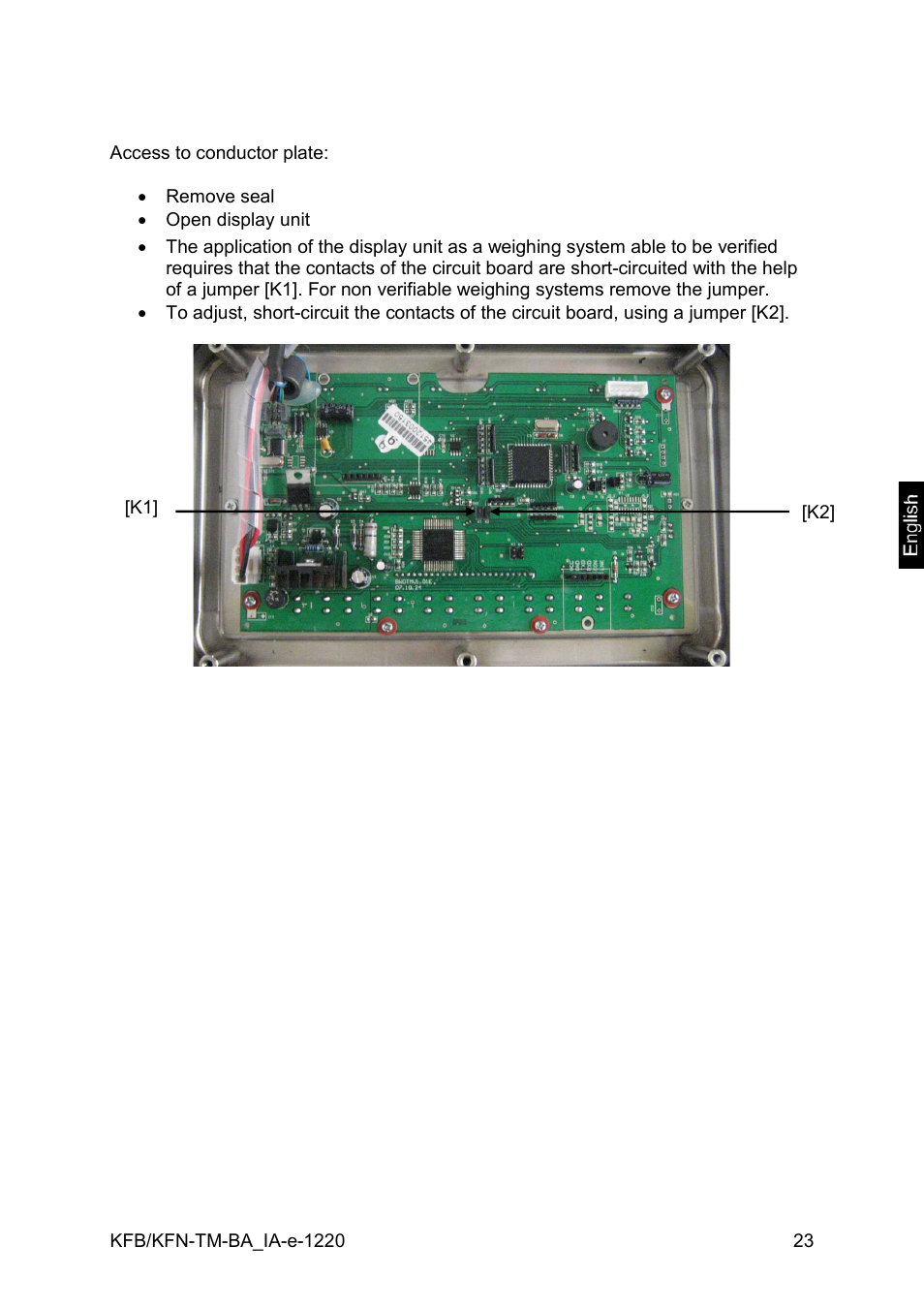 KERN & SOHN FA 6T-3M User Manual | Page 23 / 83