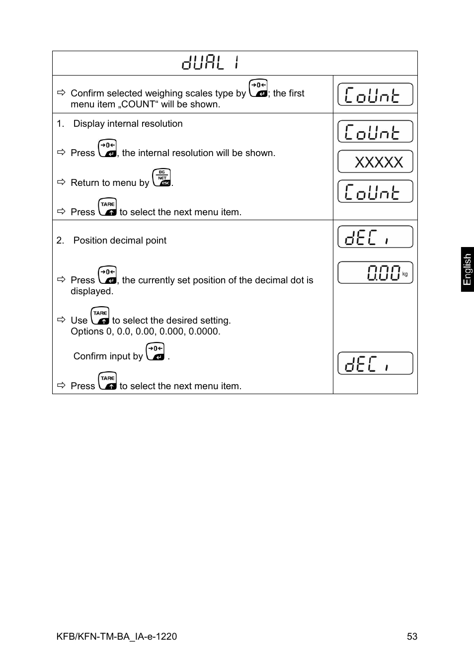 KERN & SOHN FA 6T-3M User Manual | Page 53 / 83