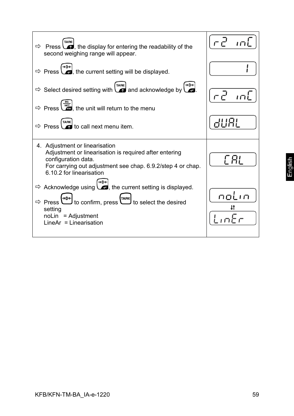 KERN & SOHN FA 6T-3M User Manual | Page 59 / 83