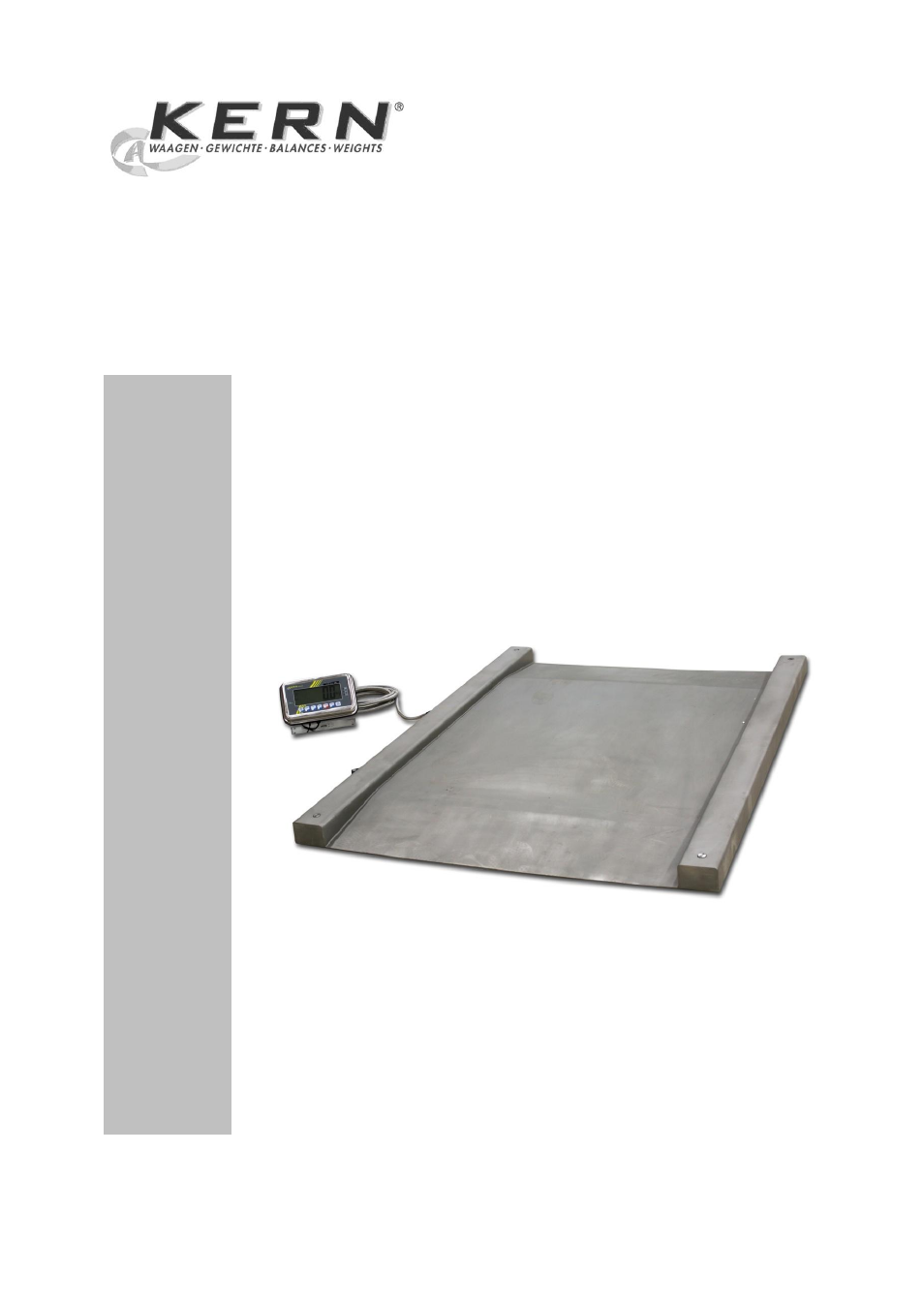 KERN & SOHN KFD 1500V40M User Manual | 18 pages