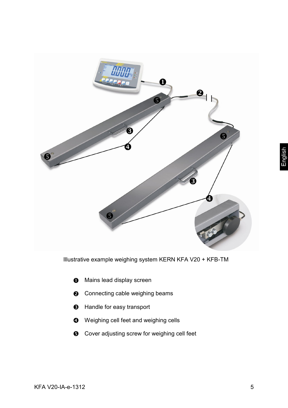 KERN & SOHN KFA 6000V20L User Manual | Page 5 / 16