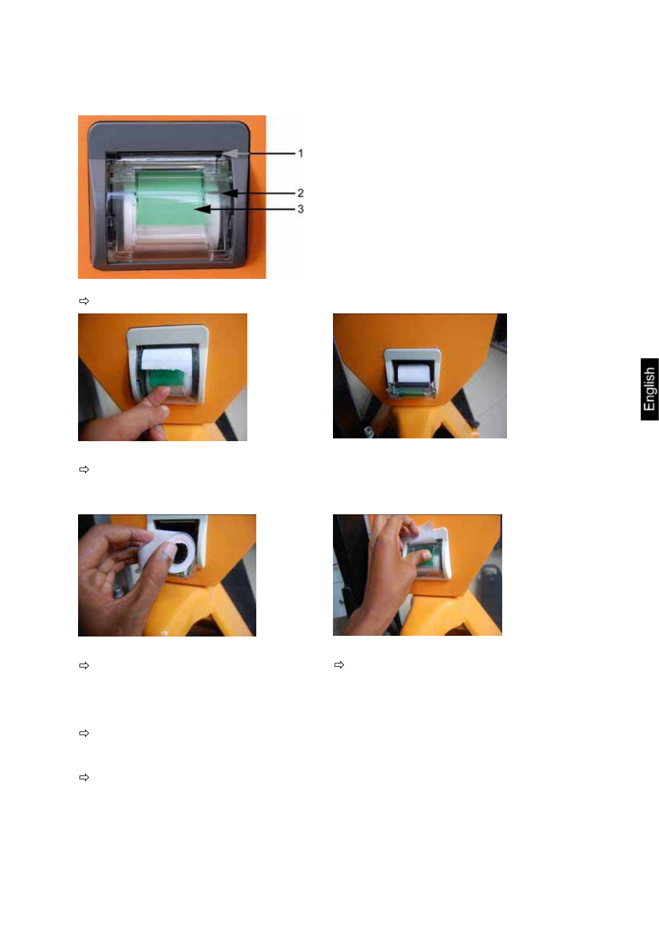 1 paper change, Paper change | KERN & SOHN VFS 2T1 User Manual | Page 29 / 36