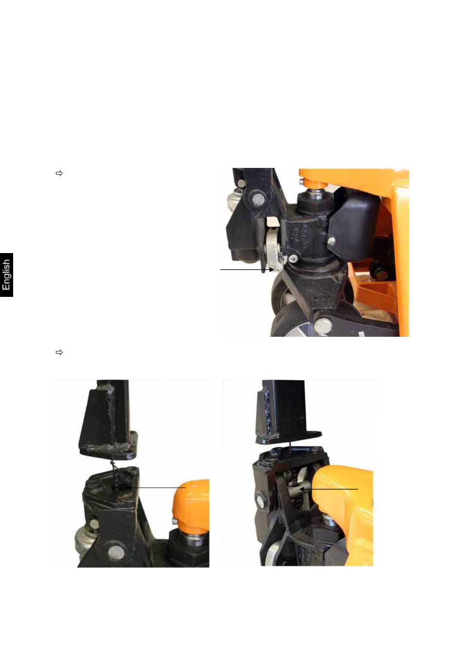 5 unpacking, setup and commissioning, 1 assembly of the pallet truck scale, 1 drawbar | Unpacking, setup and commissioning, Assembly of the pallet truck scale, Drawbar | KERN & SOHN VFS 2T1 User Manual | Page 8 / 36