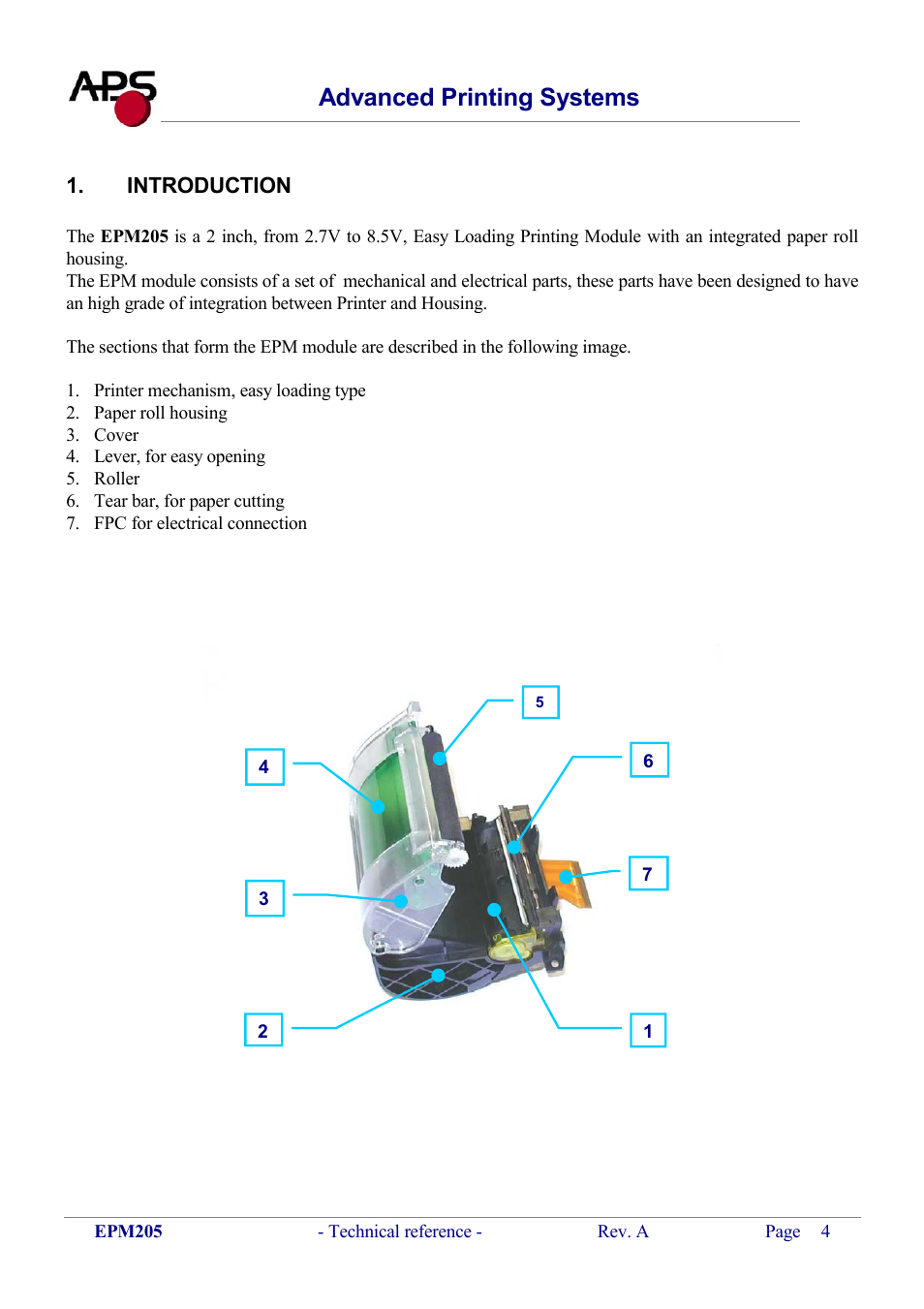 Introduction, Advanced printing systems | KERN & SOHN VFS 2T1 Addendum User Manual | Page 4 / 29