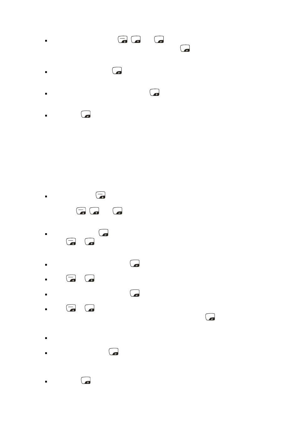 Press the function keys, Key; the right digit starts flashing. use, Key; now the second digit is flashing.  use | Key; the third digit is flashing.  use | KERN & SOHN VHS 2T1 Addendum User Manual | Page 3 / 4