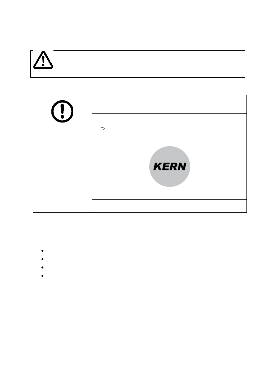 Commissioning, 1 unpacking, 2 scope of delivery | KERN & SOHN CH 50K100 User Manual | Page 12 / 30