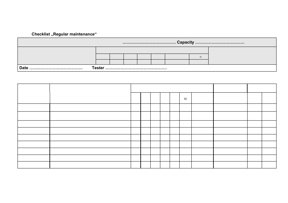 Date ………………………………… tester, Hooks hand grip e f g, Optical test | KERN & SOHN HDB 10K10N User Manual | Page 26 / 29