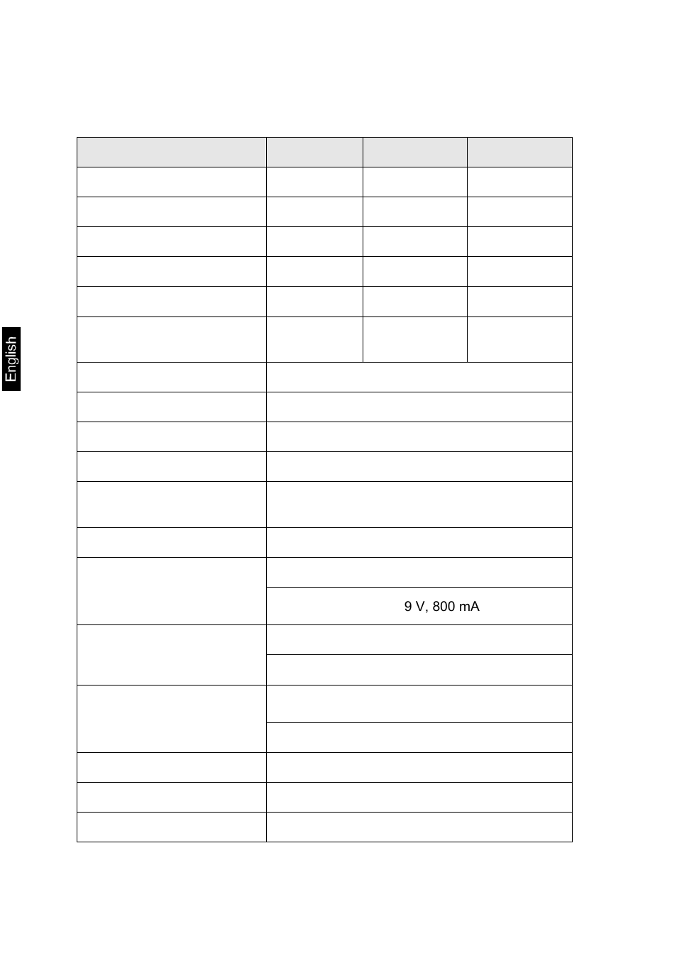 Technical data | KERN & SOHN HFA 10T-3 User Manual | Page 4 / 41