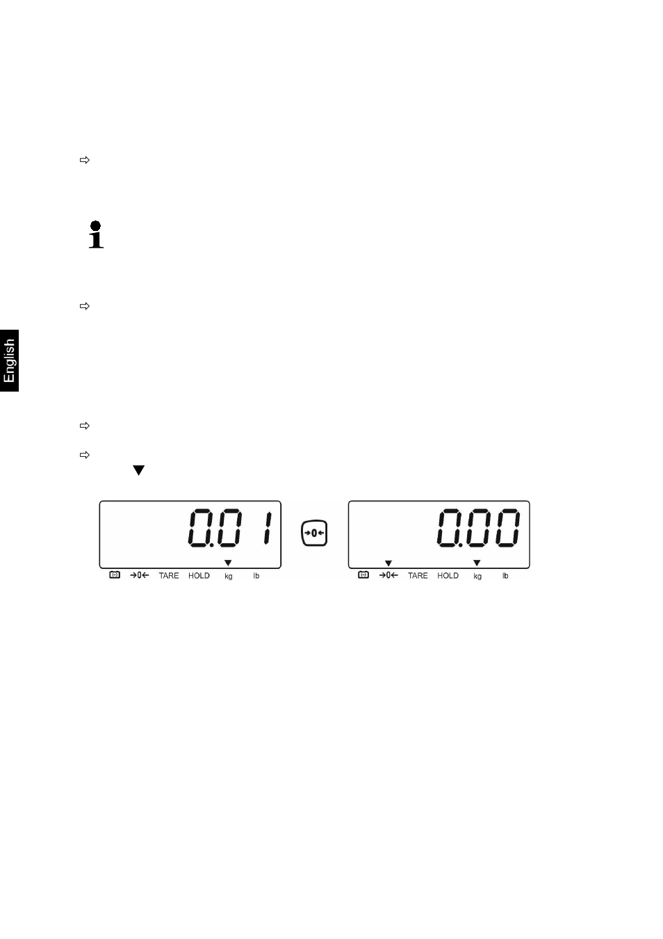 3 turn on/off, 4 setting the balance to zero | KERN & SOHN HFB 600K200 User Manual | Page 20 / 37