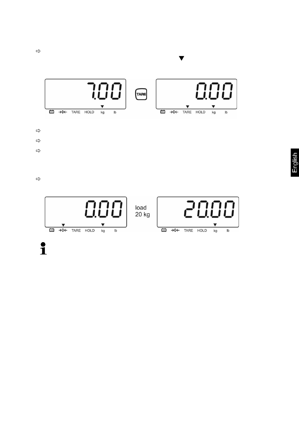 5 taring, 6 weighing | KERN & SOHN HFB 600K200 User Manual | Page 21 / 37