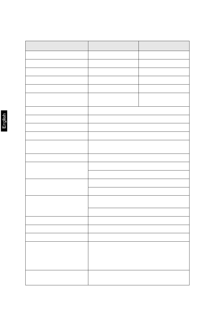 Technical data | KERN & SOHN HFC 10T-3 User Manual | Page 4 / 47