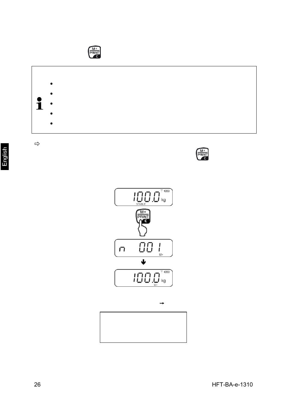 9 totalization | KERN & SOHN HFT 15T5 User Manual | Page 26 / 45