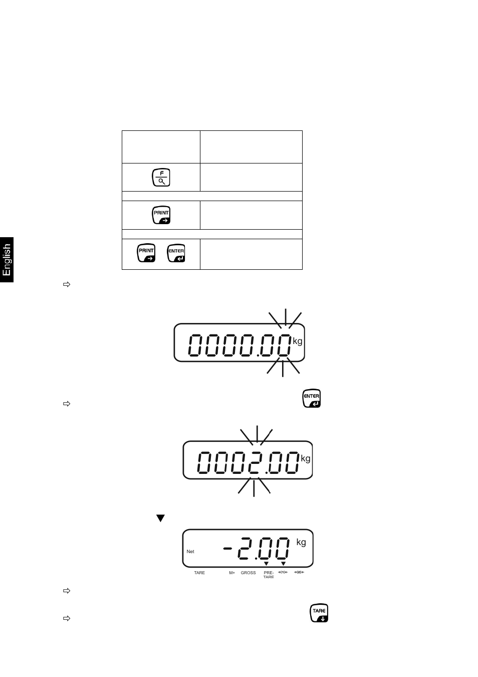 2 pre-tare deduction (pre-tare) | KERN & SOHN KXE-TM User Manual | Page 18 / 51