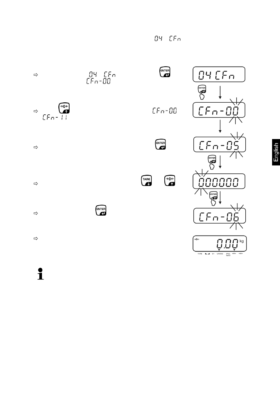 4 change appliance settings / menu item | KERN & SOHN KXE-TM User Manual | Page 43 / 51