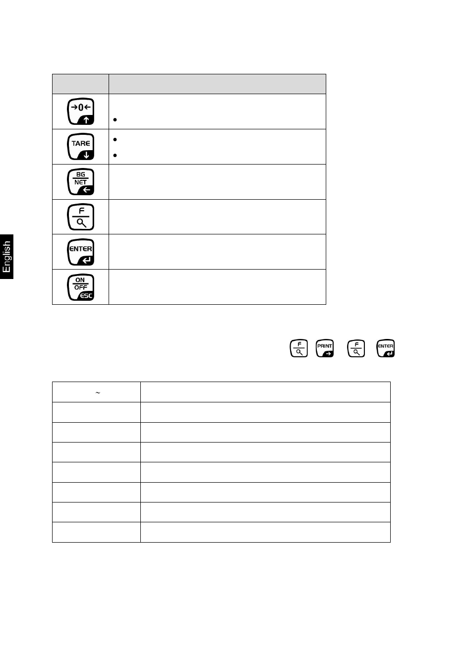 1 numerical input via the navigation buttons, 2 function keys | KERN & SOHN KXE-TM User Manual | Page 8 / 51