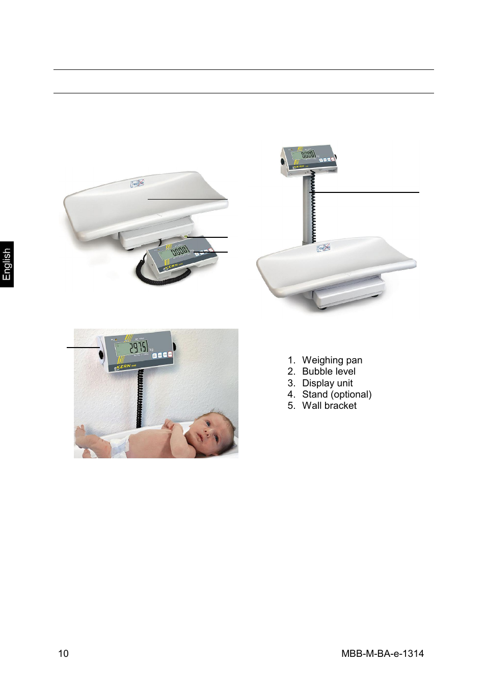 KERN & SOHN MBB 15K2DM User Manual | Page 10 / 34