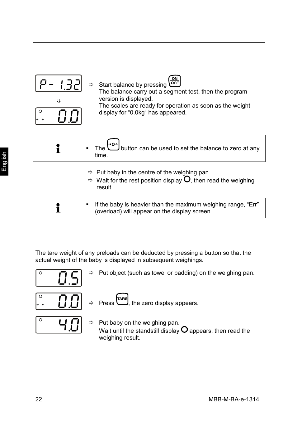 11 operation | KERN & SOHN MBB 15K2DM User Manual | Page 22 / 34