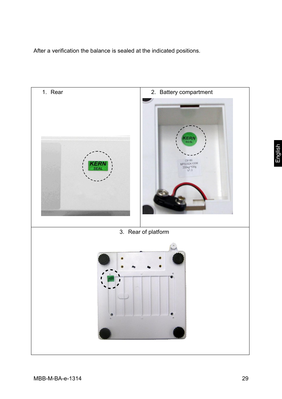 KERN & SOHN MBB 15K2DM User Manual | Page 29 / 34