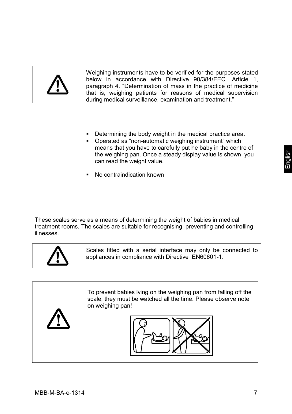 KERN & SOHN MBB 15K2DM User Manual | Page 7 / 34