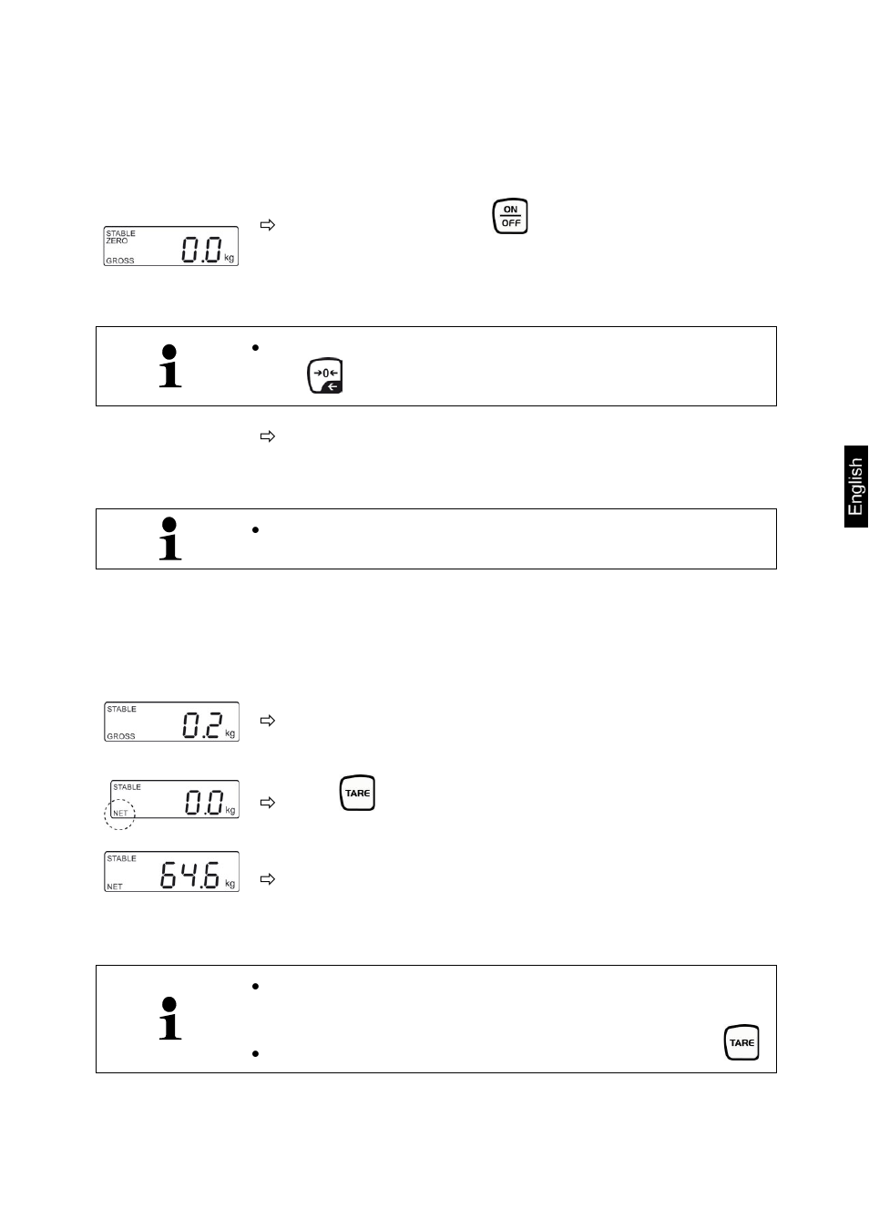 11 operation, 1 weighing, 2 taring | KERN & SOHN MPE 250K100HM User Manual | Page 31 / 55