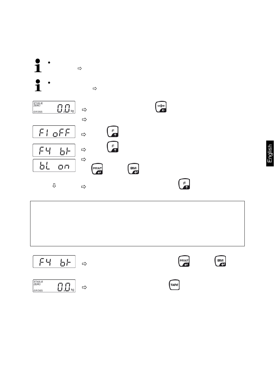 7 display background illumination | KERN & SOHN MPE 250K100HM User Manual | Page 37 / 55