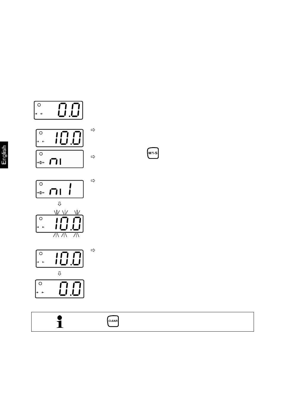 1 pre-tare function with 5 memories | KERN & SOHN MCB 300K100M User Manual | Page 38 / 52
