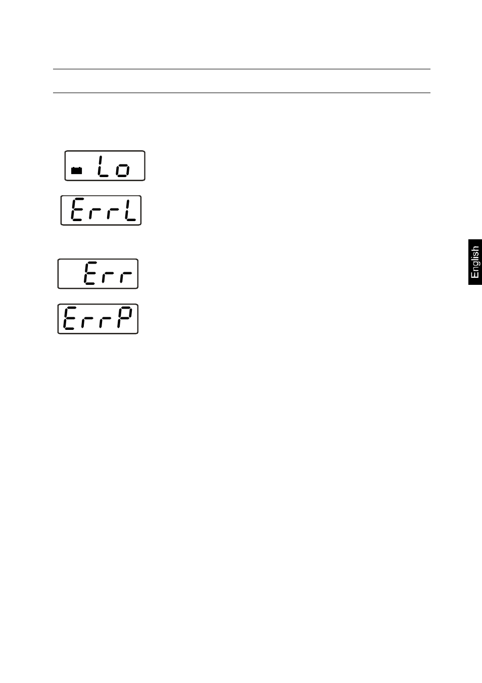 14 error messages, Errl, Errp | KERN & SOHN MCB 300K100M User Manual | Page 43 / 52