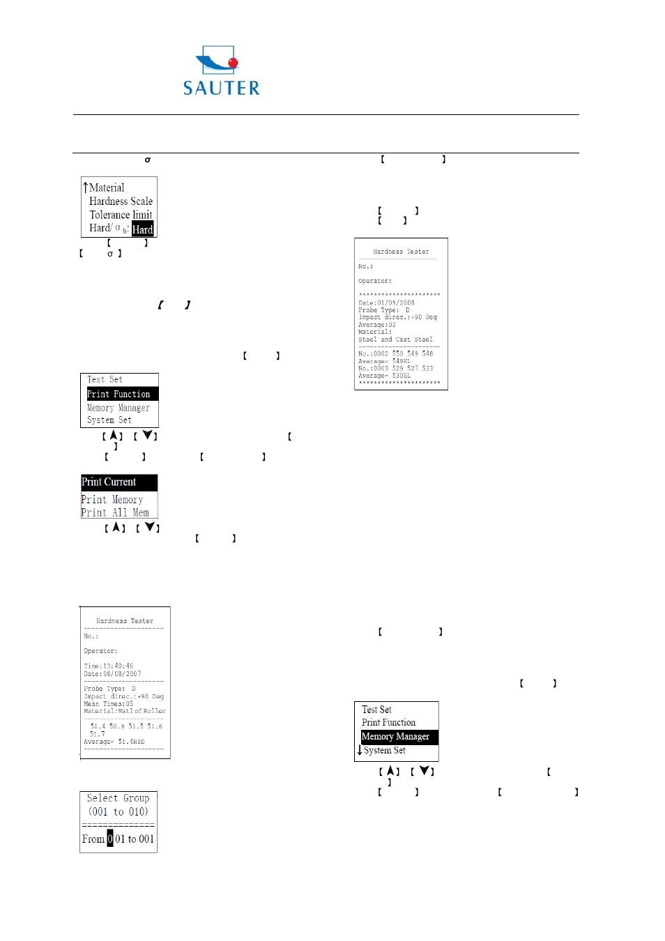 Instruction manual hk-d, Sauter gmbh | KERN & SOHN HK-D User Manual | Page 11 / 15