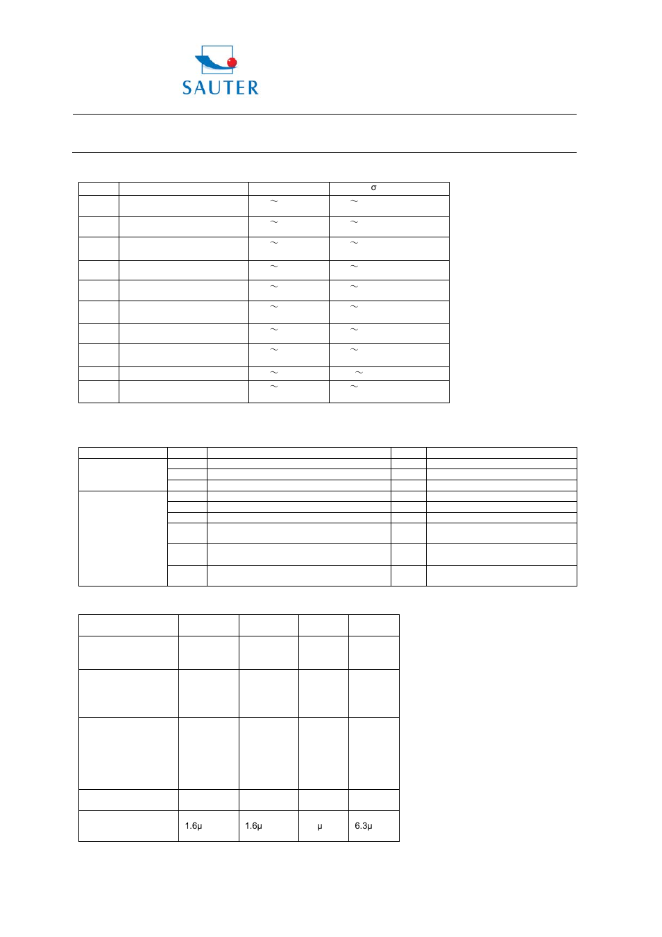 3 types and specification, Instruction manual hk-d, Sauter gmbh | KERN & SOHN HK-D User Manual | Page 3 / 15