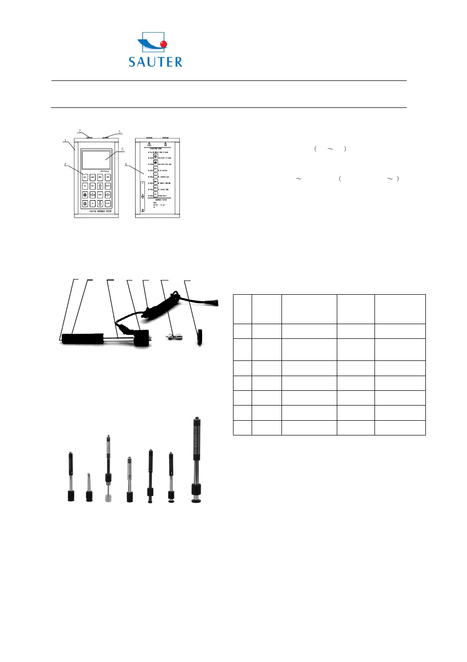 2 main unit, 2 dimensions, size and weight, Instruction manual hk-d | Sauter gmbh | KERN & SOHN HK-D User Manual | Page 6 / 15