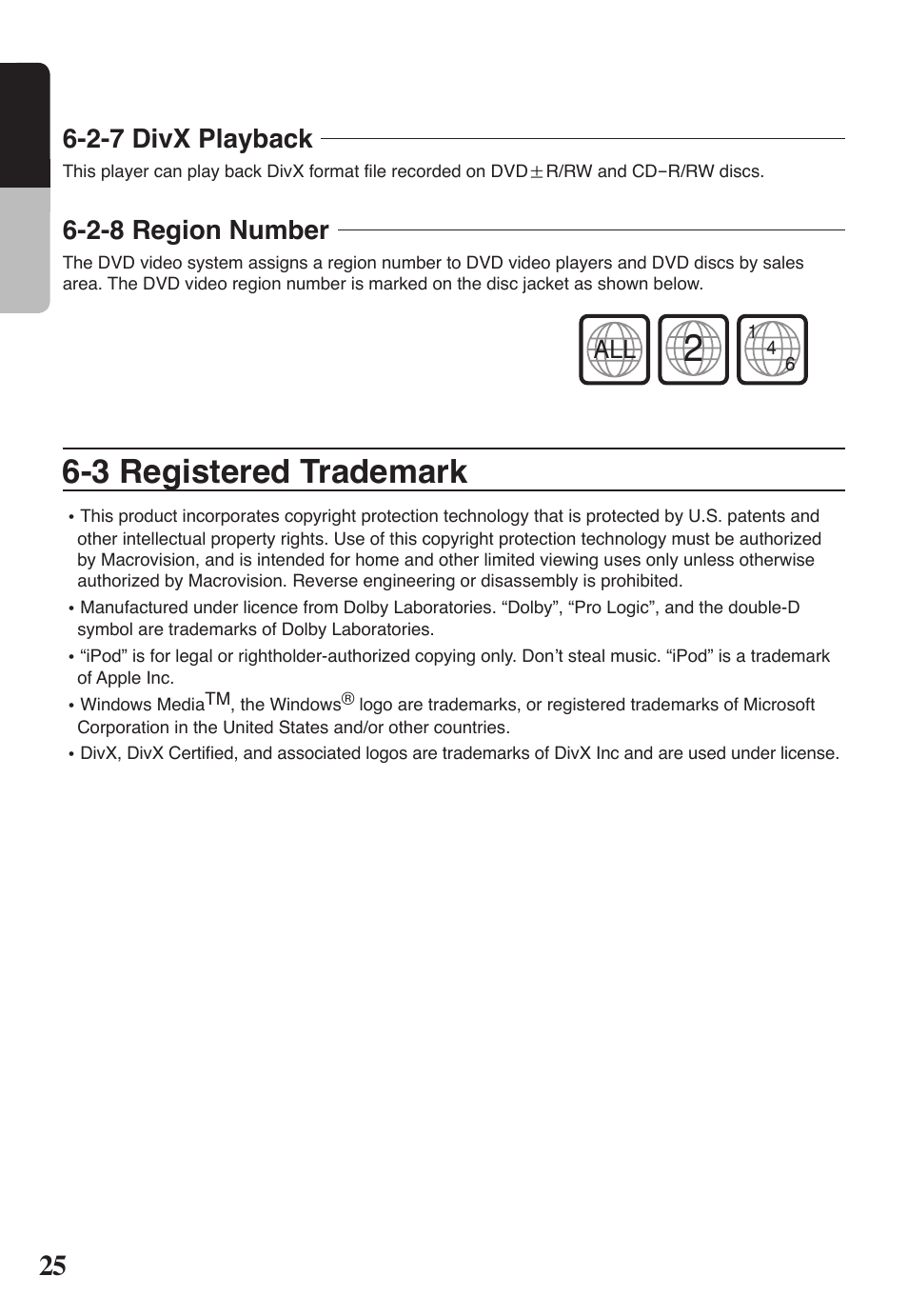 3 registered trademark, 2 english | Clarion VRX578RUSB User Manual | Page 24 / 68