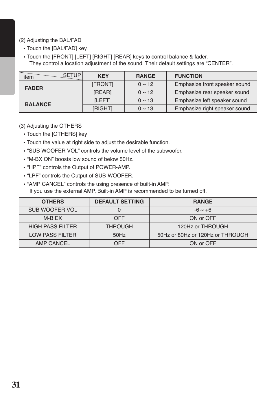 1 english | Clarion VRX578RUSB User Manual | Page 30 / 68