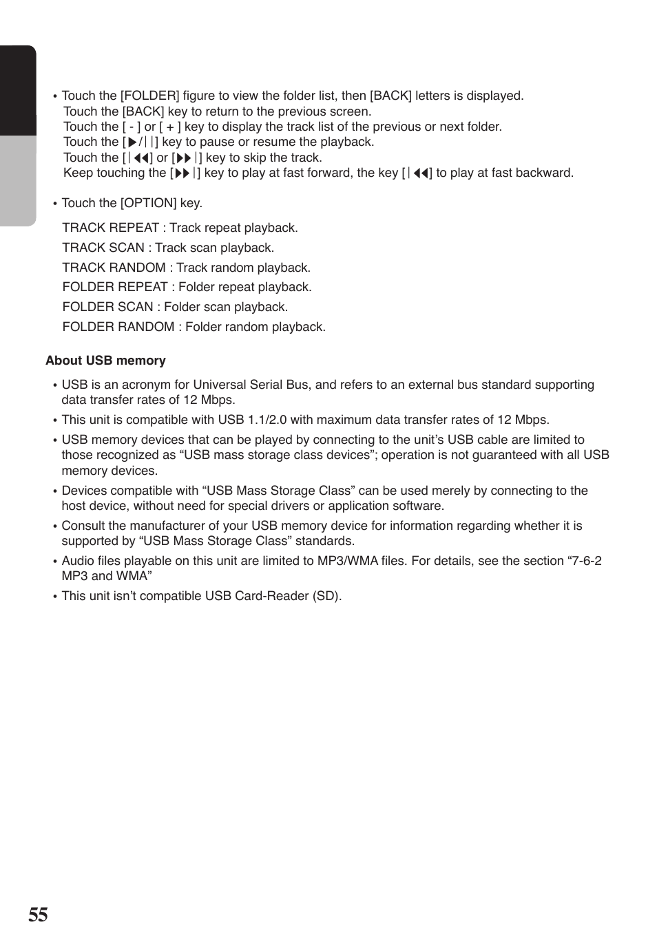 English | Clarion VRX578RUSB User Manual | Page 54 / 68